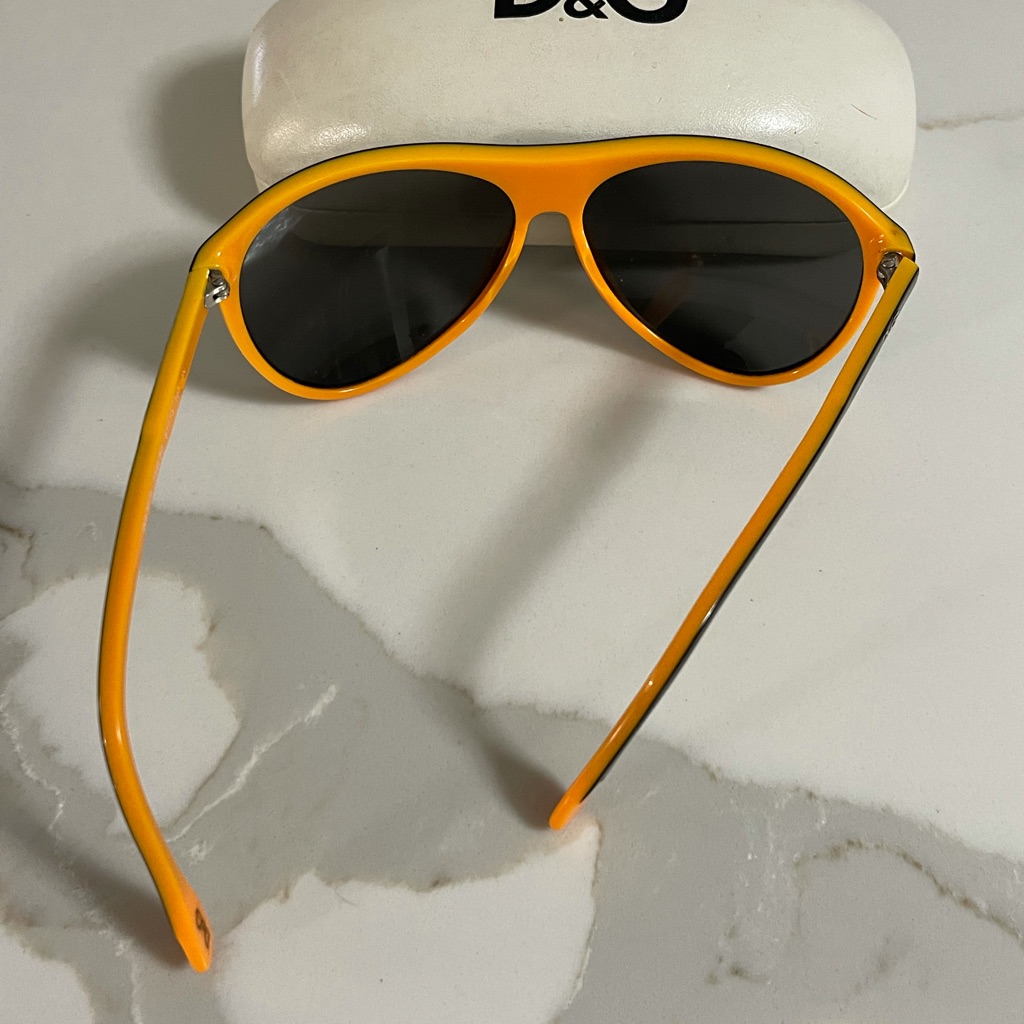 Dolce Gabbana Prescription D&G Sunglasses Black Frames Aviator Frame Black 3075